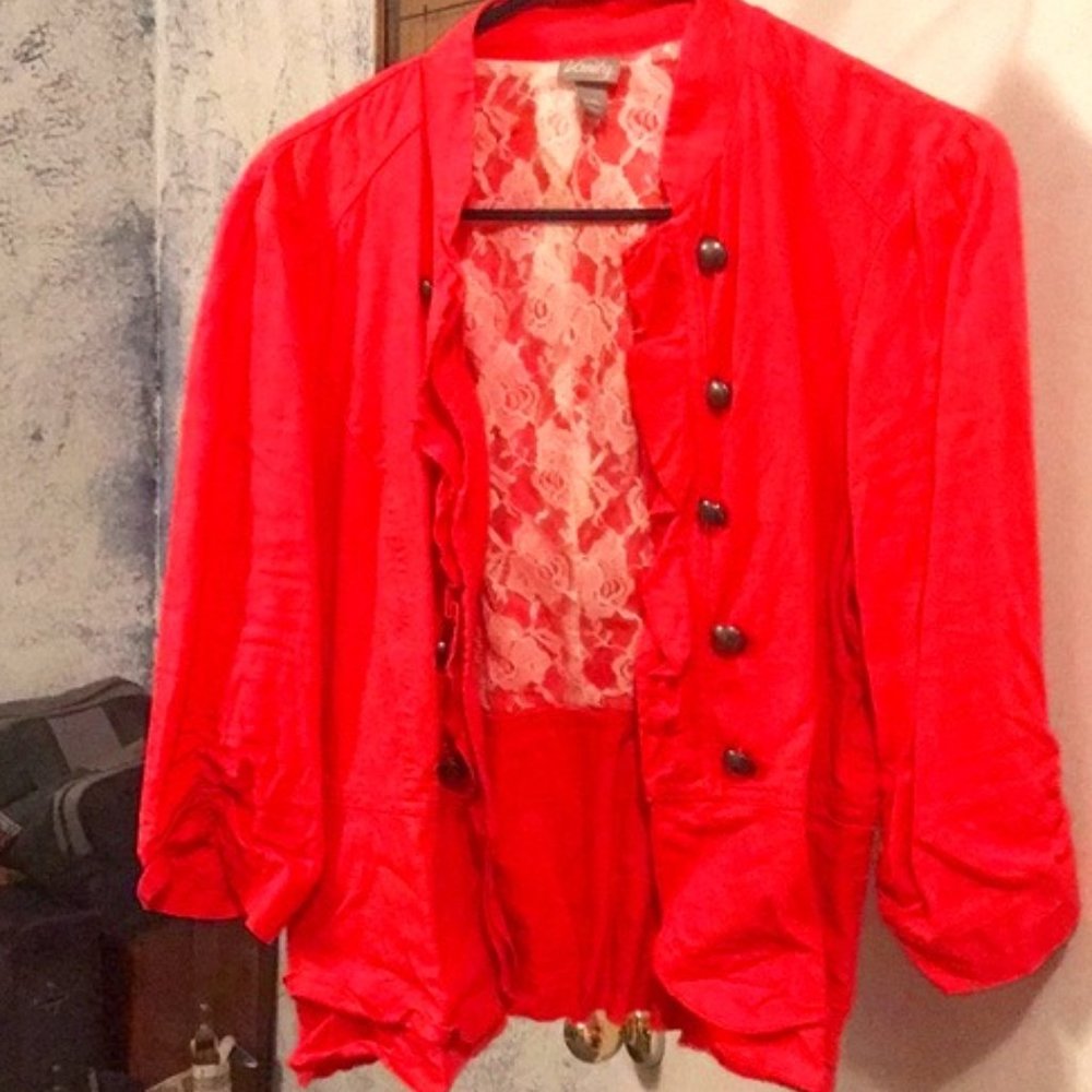 GUC XXL Vanity Coral Blazer